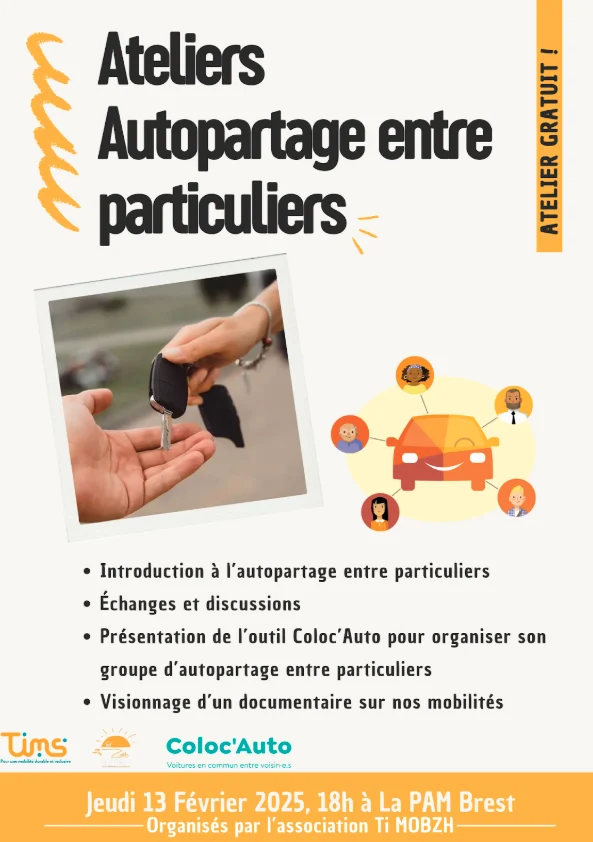 Ateliers Ti Mobzh Decouvrez lautopartage entre particuliers 